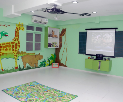 Painted Walls and Child-Friendly Equipment